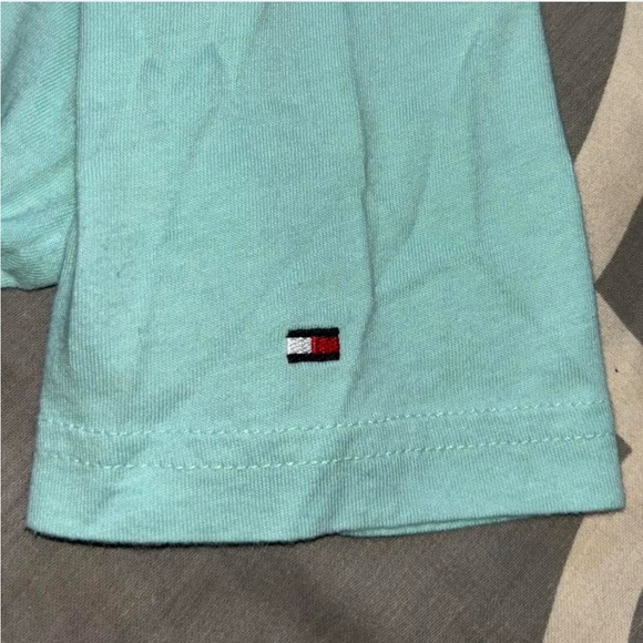 KIDS Tommy Hilfiger Mint T-shirt - Picture 4 of 5